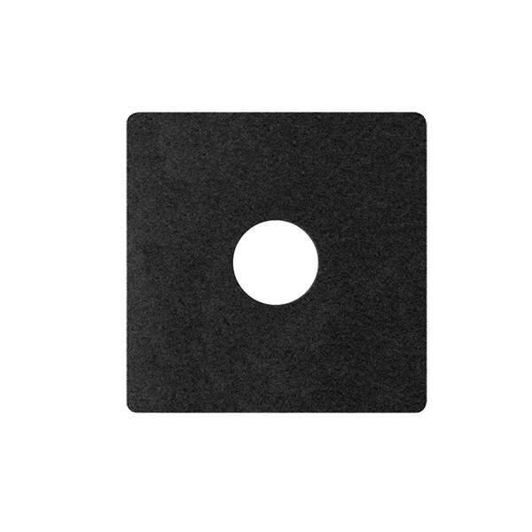 Platte aus mittelhartem EPDM schwarz, 59 x 59 mm-0