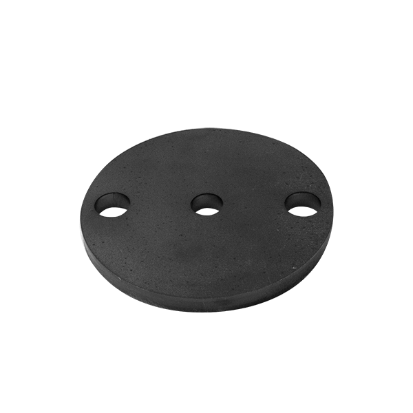 Stahl Ronde 100 x 8 mm, mit Mittelloch 12,5 mm-0