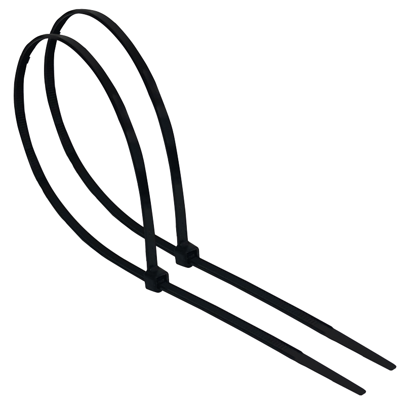 Kabelbinder 4,8 x 370 mm | schwarz-0