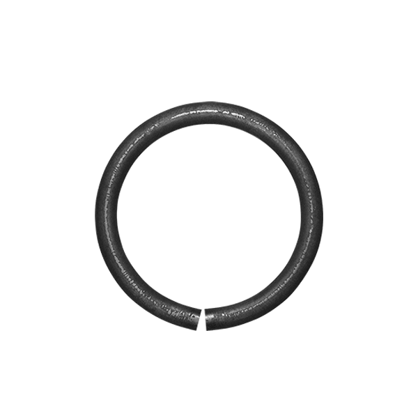 Stahl Rundring, Durchmesser 12 x 120 mm-0