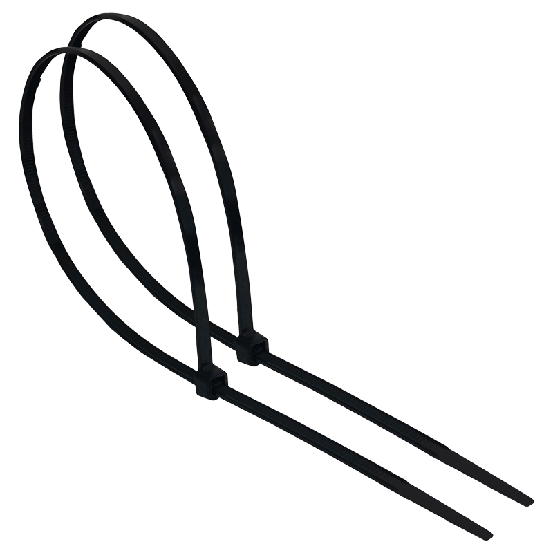 Kabelbinder 4,8 x 200 mm | schwarz-0