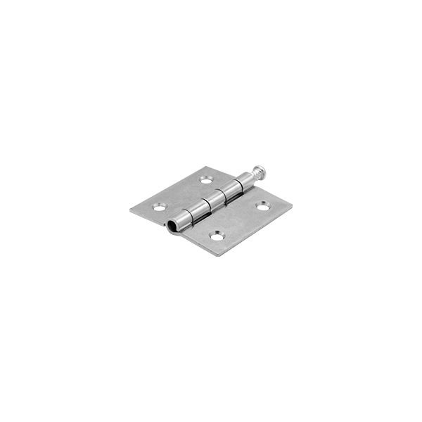 Stahl Scharnier mit geraden Ecken | verzinkt-0