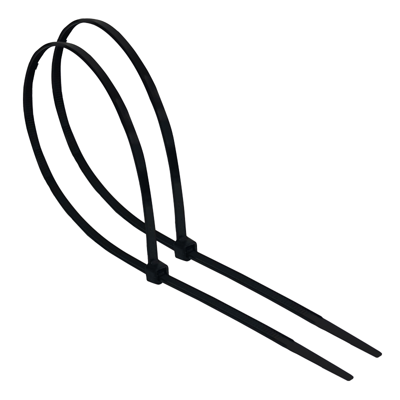 Kabelbinder 4,8 x 300 mm | schwarz-0