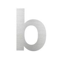 Buchstabe "b" | Edelstahl