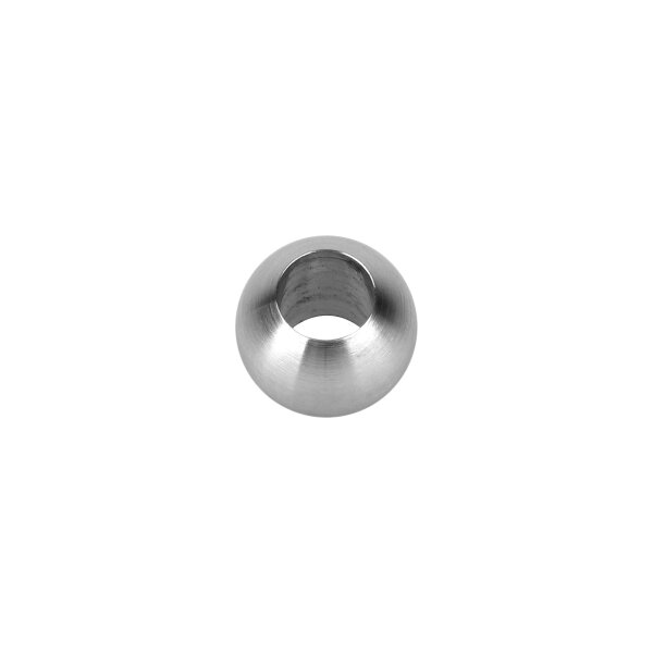 Massivkugel | Ø 20 mm | mit Durchgangsbohrung (Ø 10,2 mm) | Edelstahl