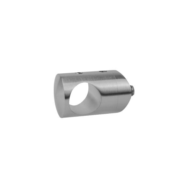 Querstabhalter | Ø 28 mm | Abstand 25 mm | Anschluss Ø 42,4 mm | Lochung Ø 20,2 mm | Edelstahl