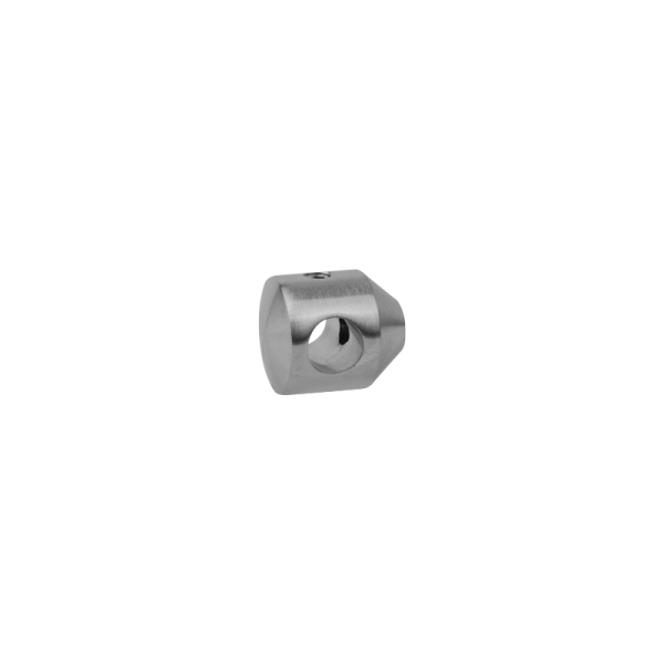 Querstabhalter | Ø 22 mm | Abstand 15 mm | Innengewinde M6 | Lochung Ø 10,2 mm | Edelstahl