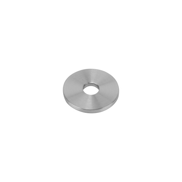 Ronde | Ø 42,4 x 4 mm | Mittelloch (Ø 12,2 mm) | Edelstahl