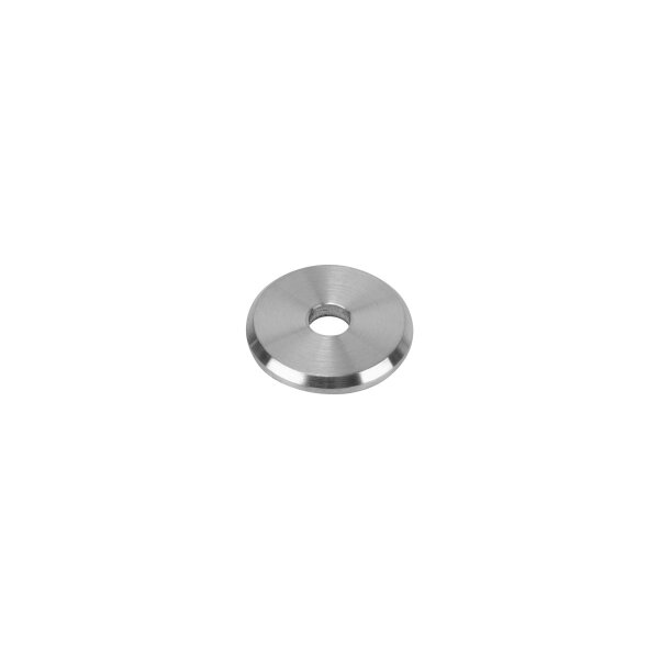 Ronde | Ø 35 x 4 mm | Mittelloch (Ø 8,5 mm) | Kante gefast | Edelstahl