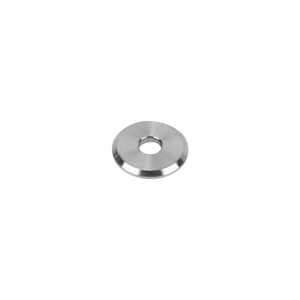 Ronde | Ø 35 x 4 mm | Mittelloch (Ø 10,5 mm) | Kante gefast | Edelstahl