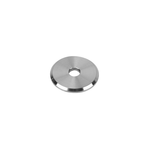 Ronde | Ø 45 x 4 mm | Mittelloch (Ø 10,5 mm) | Kante gefast | Edelstahl