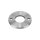 Ronde | Ø 100 x 8 mm | 2 x gelocht (Ø 11 mm) + Mittelloch (Ø 42,7 mm) | Kante gefast | Edelstahl