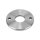 Ronde | Ø 120 x 10 mm | 2 x gelocht (Ø 13 mm) + Mittelloch (Ø 42,7 mm) | Kante gefast | Edelstahl