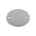 Ronde | Ø 110 x 6 mm | 2 x gelocht (Ø 11 mm) | Edelstahl