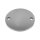 Ronde | Ø 150 x 10 mm | 2 x gelocht (Ø 15 mm) | Edelstahl