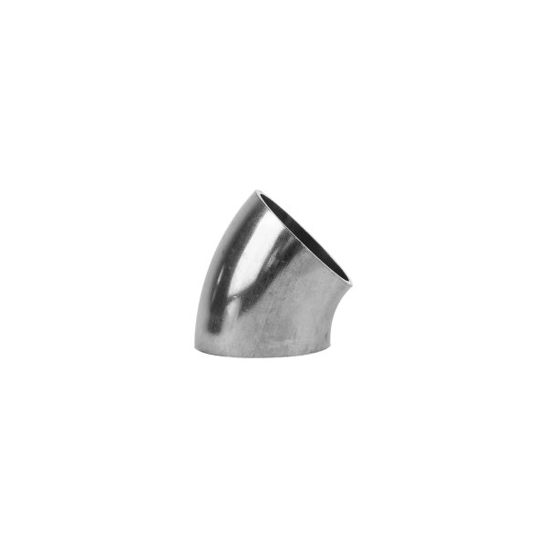 Rohrbogen | 45 Grad | aus Rohr Ø 42,4 x 2 mm | roh | R=48 mm | Edelstahl