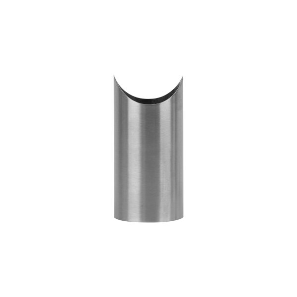 Rohrstück | Ø 42,4 x 2 mm | Länge 70 mm | Flach - Ø 42,4 mm | Edelstahl