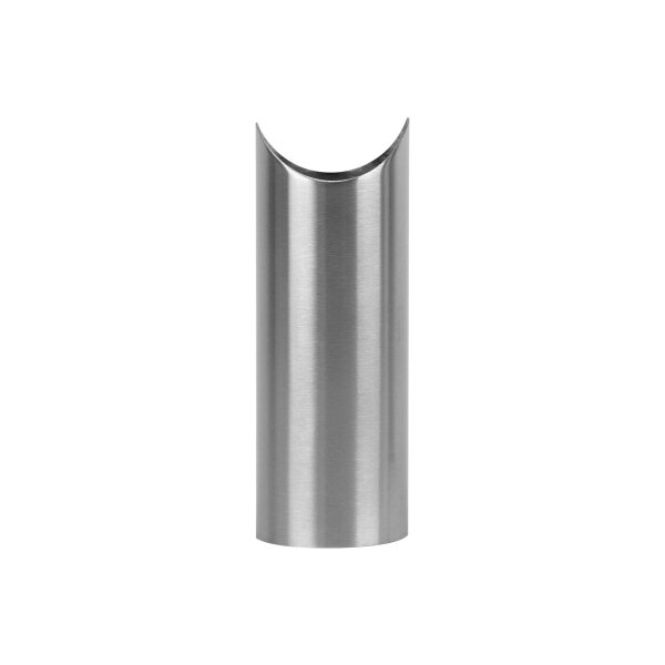Rohrstück | Ø 42,4 x 2 mm | Länge 100 mm | Flach - Ø 42,4 mm | Edelstahl