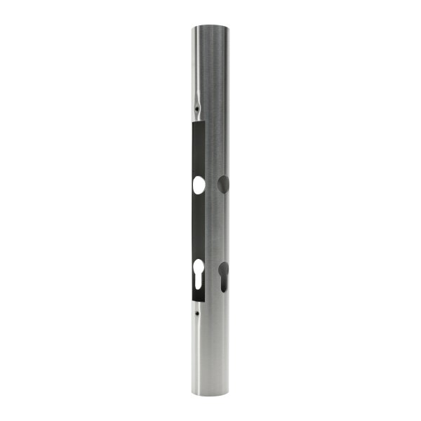 Konstruktionsrohr | Ø 42,4 x 2 mm | vorgerichtet für Rohrrahmenschloss 43153 | Edelstahl