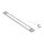 Konstruktionsrohr | Ø 42,4 x 2 mm | vorgerichtet für Rohrrahmenschloss 43153 | Edelstahl