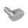 Knauf | 60 x 40 x 22 mm | oval | Edelstahl