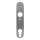 Drückerschild | rund | 32 x 156 x 6 mm | Entfernung: 72 mm | Schraubenabstand: 67 mm | Edelstahl