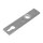 Drückerschild | eckig | 32 x 156 x 6 mm | Entfernung: 72 mm | Schraubenabstand: 67 mm | Edelstahl