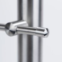 Gewölbte Zierkappe für Rohr Ø 10 mm aus...