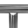 Sattel | für Rohr Ø 33,7 x 2 mm | Anschluss Ø 42,4 mm | Edelstahl