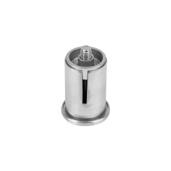 Montageanschluss | für Rohr Ø 42,4 x 2 mm | zum Klemmen | Edelstahl