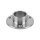 Wandflansch | Ø 77 x 5 mm | für Rohr Ø 33,7 mm | 3 x gelocht (Ø 6,5 mm) | Edelstahl