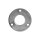 Wandflansch | Ø 77 x 5 mm | für Rohr Ø 33,7 mm | 3 x gelocht (Ø 6,5 mm) | Edelstahl