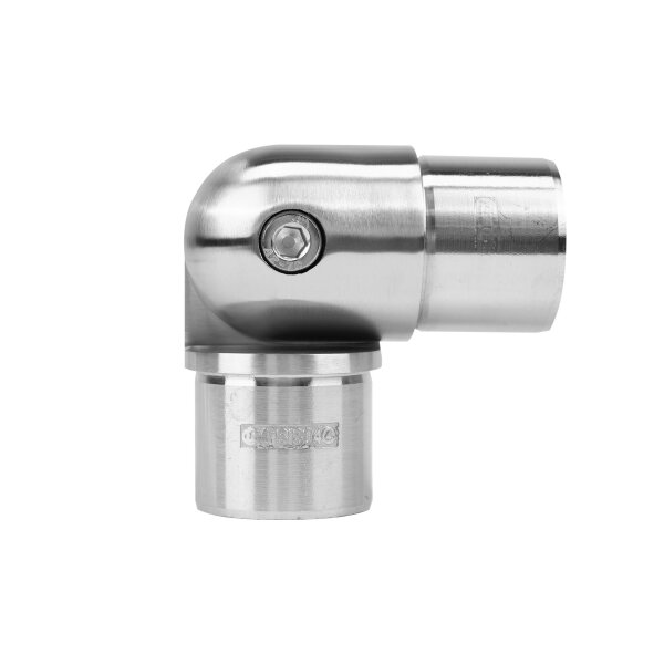 Gelenkverbinder | für Rohr Ø 42,4 x 2 mm | bis 90 Grad | Edelstahl