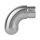 Abschlussbogen | rund | für Rohr Ø 33,7 x 2 mm | geschlossen | Edelstahl