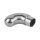 Abschlussbogen | rund | für Rohr Ø 33,7 x 2 mm | geschlossen | Edelstahl