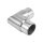 Steckecke | 90 Grad | für Rohr Ø 42,4 x 2 mm | Edelstahl