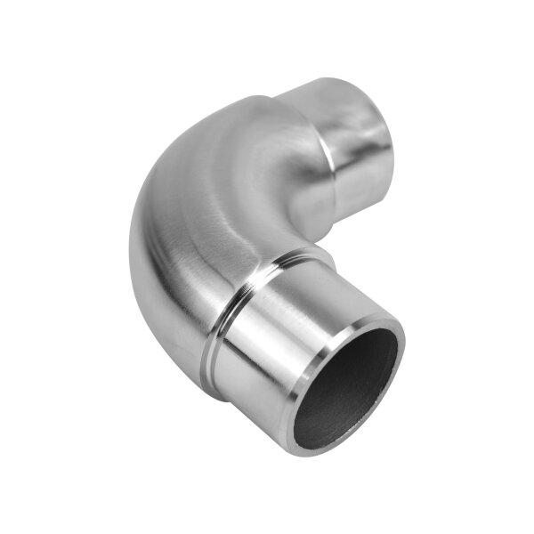 Steckbogen | 90 Grad | für Rohr Ø 42,4 x 2 mm | Edelstahl