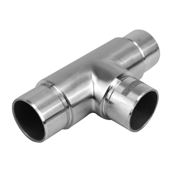 Steckecke | T-Stück | für Rohr Ø 42,4 x 2,5 mm | Edelstahl