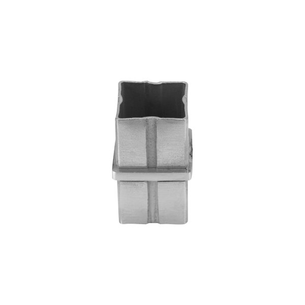 Rohrverbinder | für Rohr 40 x 40 x 2 mm | mit Steg | Edelstahl