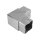 Steckecke | 90 Grad | für Rohr 40 x 40 x 2 mm | Edelstahl