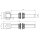 Torband | M12 | mit Flachmutter | Edelstahl
