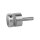 Punkthalter | flach | Ø 22 mm | Flachanschluss | Unterteil 12 mm | Edelstahl