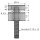 Punkthalter | flach | Ø 22 mm | Flachanschluss | Unterteil 12 mm | Edelstahl