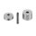 Punkthalter | flach | Ø 22 mm | Flachanschluss | Unterteil 15 mm | Edelstahl