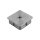 Stopfen | flach | für Rohr 25 x 25 x 2 mm | M8 Innengewinde | Edelstahl