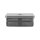 Stopfen | flach | für Rohr 40 x 40 x 3 mm | M8 Innengewinde | Edelstahl
