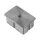 Stopfen | flach | für Rohr 40 x 60 x 2 mm | M8 Innengewinde | Edelstahl