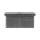 Stopfen | flach | für Rohr 40 x 60 x 2 mm | M8 Innengewinde | Edelstahl