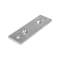 Wandankerplatte | 160 x 50 x 8 mm | 4 x gelocht (2 x...