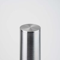 Stopfen | flach | für Rohr Ø 42,4 x 2 mm | V4A